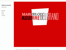 Tablet Screenshot of marceloaguirrebelgrano.com